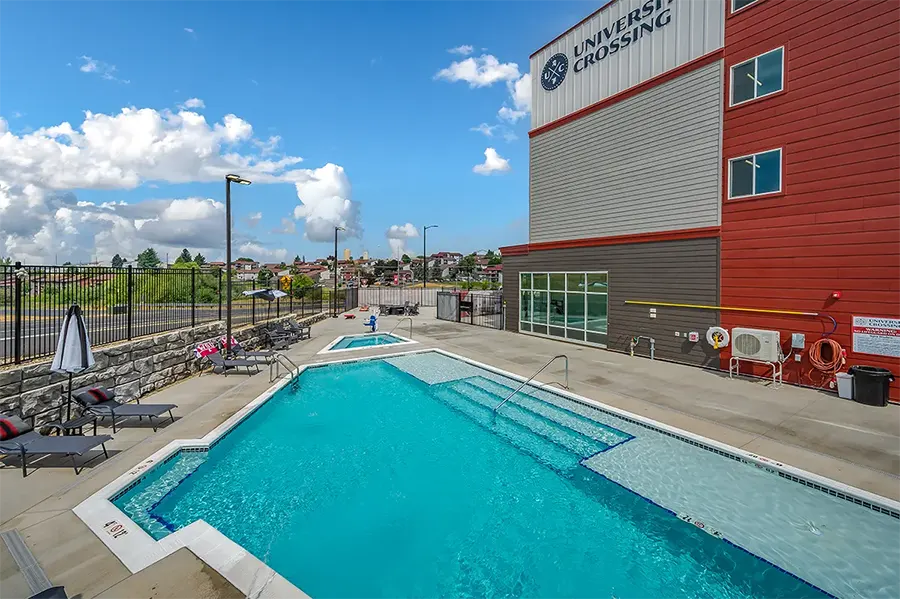 WSU Students Grilling Pre-Game Food