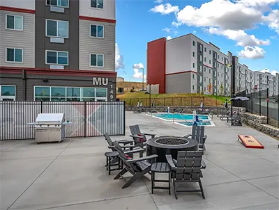 Cornhole at University Crossing